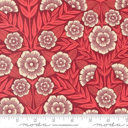 Moda | Katharine Watson | Flower Press | 3300 19 | Crimson