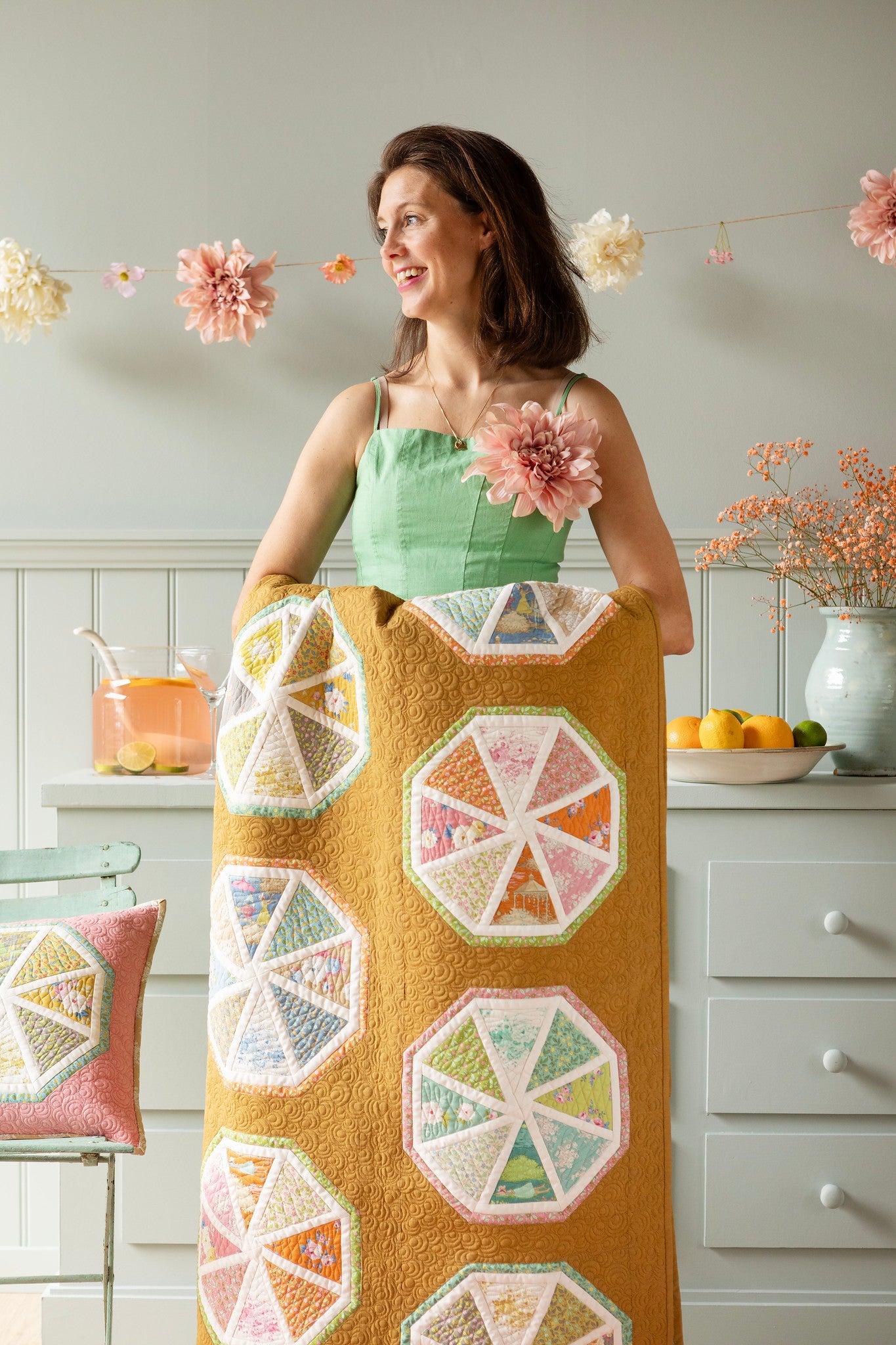 Tilda Quilt Kit | Sunday Brunch | Spiked Lemonade Quilt Kit