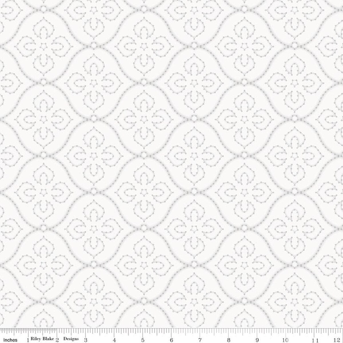 Quilty™ Cloth Tile Bleached White | 58/60in | QC570 – Quilted Chicken