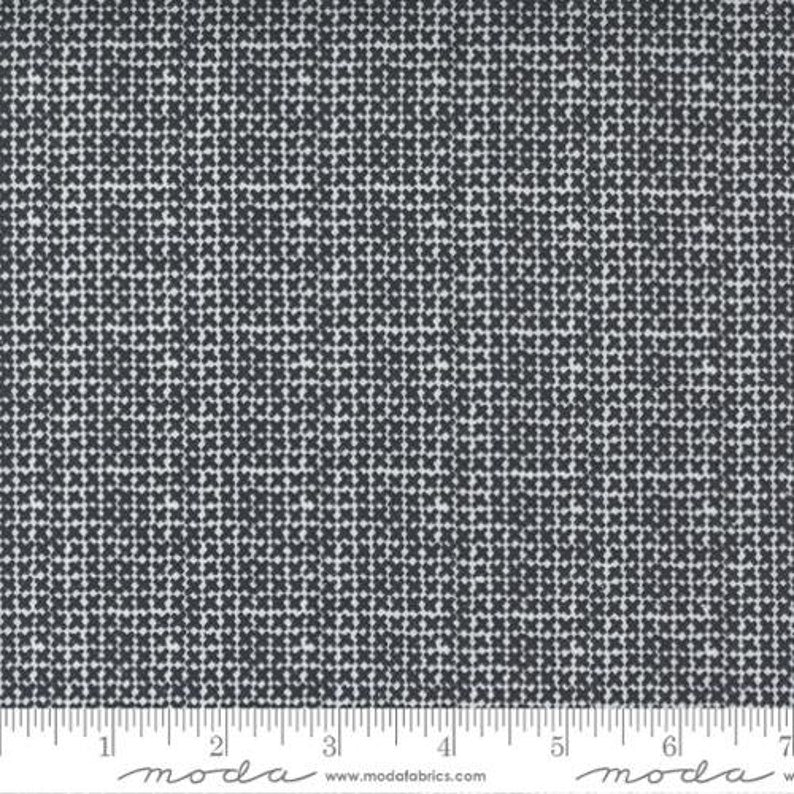 Moda | Sweetwater | Timber | 55557 16 | Tracks | Black – Quilted Chicken