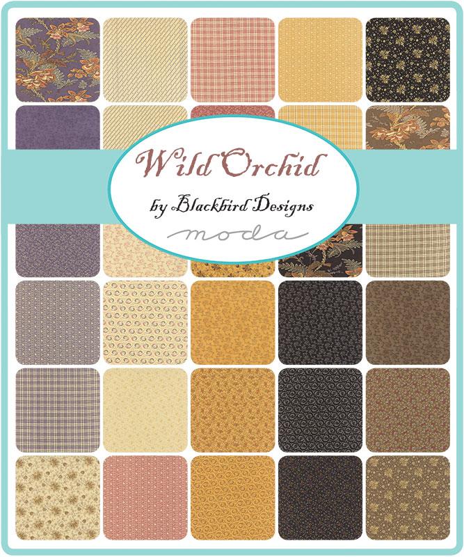 Moda | Blackbird Designs | Wild Orchid | 2774 13 | Tree Bark